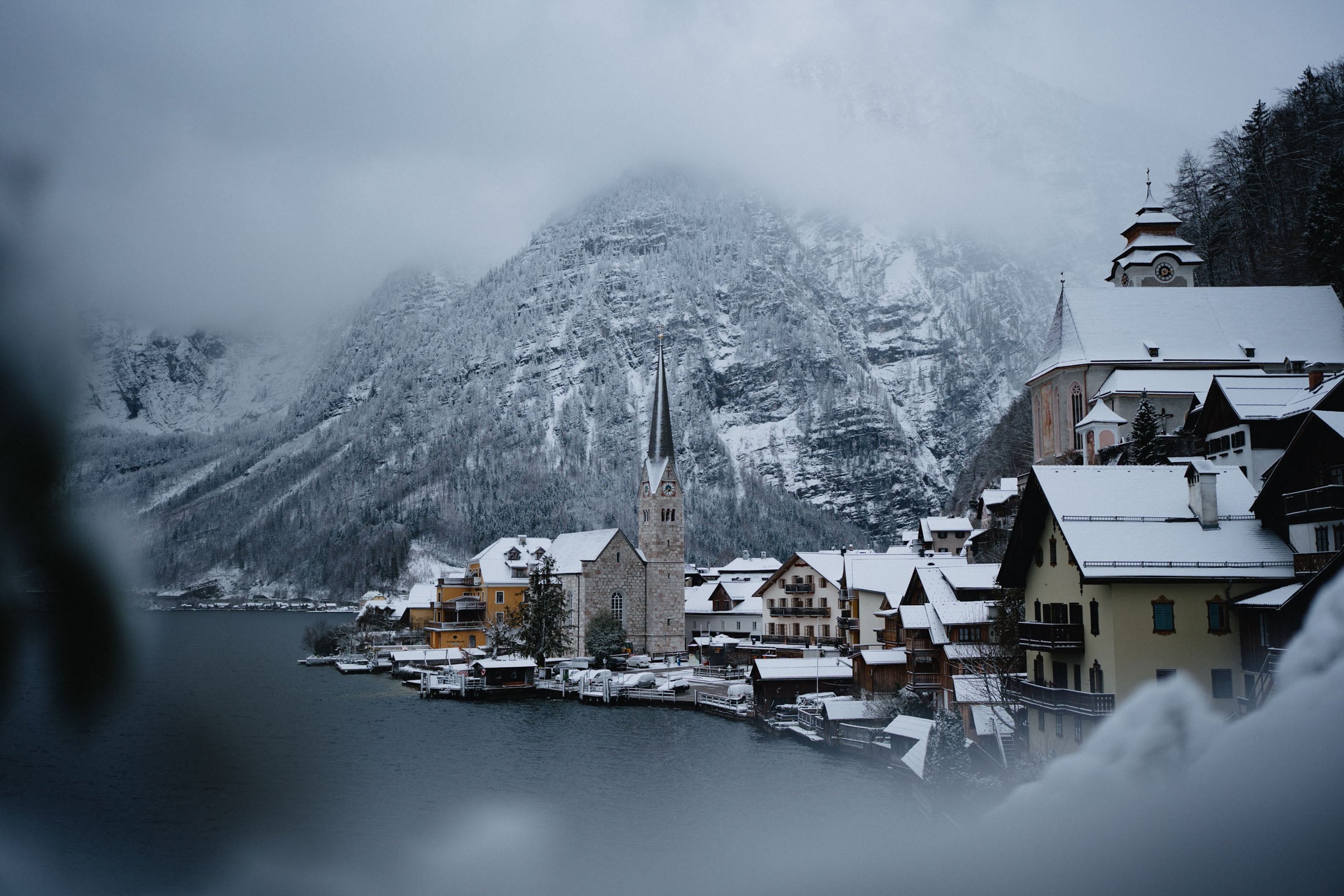 Snowy Hallstatt